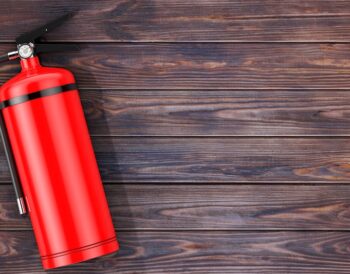 Liten brandsläckare