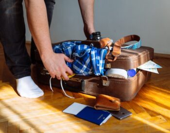 Packa inför resa